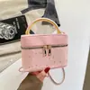 2026 Caja de Maquillaje Nueva Alta Apariencia Gran Capacidad Infantil Dama de Honor Bodas Recuerdos Bolso de Mano Bolso Cruzado al Hombro
