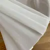 Mosquitero coreano transfronterizo Coupang con acabado semi-opaco para sala de estar y balcón, cortinas blancas con perforaciones y plisados, hecho a medida