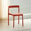 Cadeiras de Plástico Empilháveis, Cadeiras de Jantar de Plástico para Uso Doméstico e Externo, Cadeiras com Encosto de Luxo Leve, Cadeiras Lgf para Recepção e Negociação, Cadeiras de Sala de Jantar