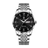 Reloj Patek 836 Resistente al Agua Luminoso Doble Calendario para Hombre Ultra Delgado de Cuarzo Estilo Coreano de Moda Tendencia Reloj para Hombre