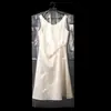 Bolsa Colgante Transparente Bolsa para Traje de Mancha Cubierta de Polvo para Ropa Bolsa de Polvo para Ropa Desechable pe Bolsa Colgante Oblicua Engrosada