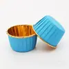 Padrão de festa de aniversário copo para muffin à prova de óleo resistente a alta temperatura copo para rolo papel revestido descartável copo de papel para bolo