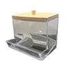 Caja de Almacenamiento de Hisopos de Algodón con Tapa de Bambú Estilo Ins de Venta Caliente Transfronteriza Caja a Prueba de Polvo para Bolas de Algodón Frasco de Almacenamiento Transparente Caja de Almacenamiento de Escritorio