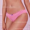 Ropa Interior Femenina Personalizada para Exportación Europea y Americana Estampado de Lunares Ropa Interior de Cintura Media Venta Directa de Fábrica Tanga Ropa Interior Estampada