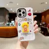 Funda de Teléfono Caricatura Hombre Estrella Dos en Uno Sensación de Piel Mate Adecuada para Iphone1716Promax Funda Protectora Anticaídas