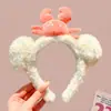 Diadema de Felpa Linda Otoño Invierno para Niños Dulce Dibujo Animado Domador de Cabello Diadema Estilo Coreano Exquisito Pasador para el Cabello Goma para el Cabello Accesorios para el Cabello