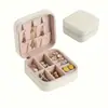 Envío transfronterizo de joyeros, collares, aretes, pulseras, anillos y accesorios; caja de almacenamiento de joyas grande con compartimentos exquisitos