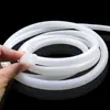 Fabricante de Manguera de Silicona Transparente de Grado Industrial Resistente a Altas y Bajas Temperaturas Antienvejecimiento Tubería de Agua Tubo de Silicona Hueco de Diámetro Grande y Pequeño