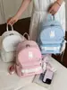 Mochila Escolar Versátil para Estudiantes Nueva y Linda con Temática de Conejo, Simple y Elegante, Gran Capacidad, Bolso de Viaje Escolar de Alto Valor