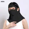 Máscara de Protección Solar Facial Completa Ruiya, Facekini para Mujeres, Anti-UV, Nueva Máscara Protectora Médica de Seda de Hielo con Protección Integrada para el Cuello