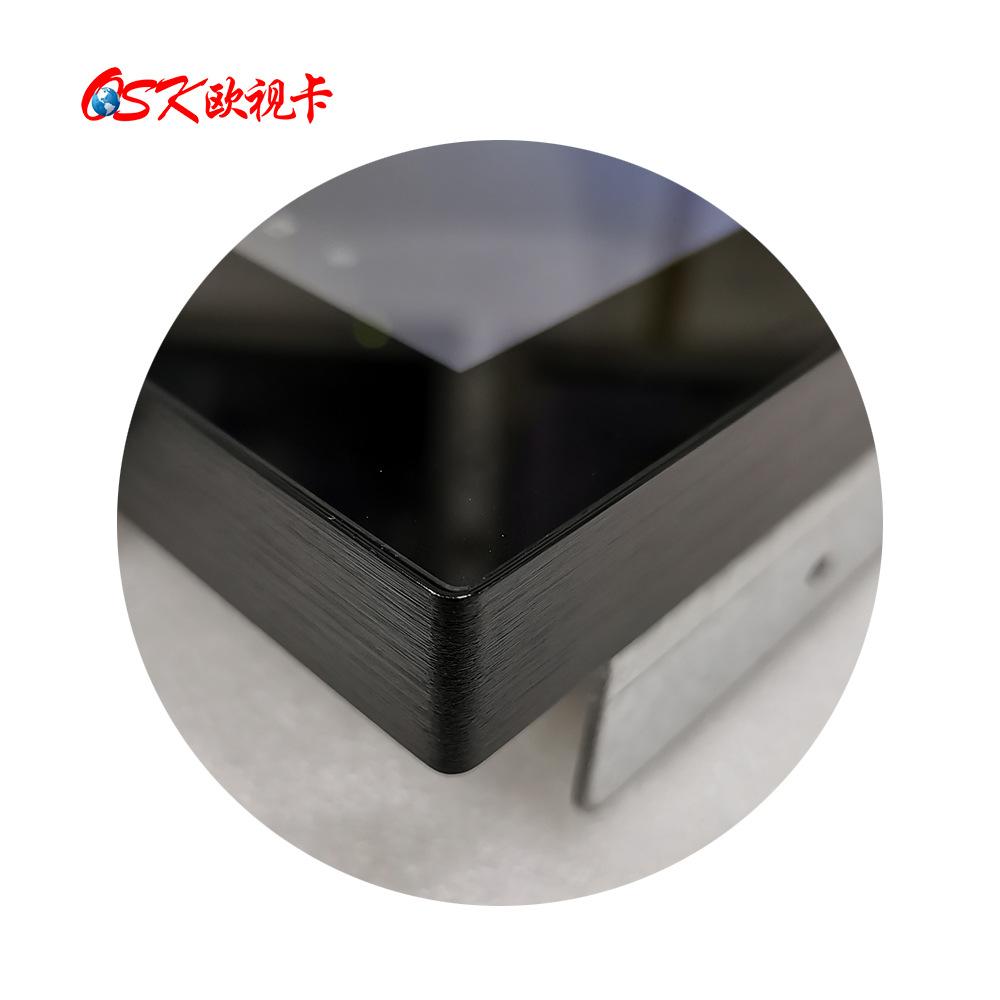18.5寸房车触摸显示屏边框细节图