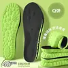 Palmilhas com suporte de arco 4D proporcionam uma sensação confortável, prevenindo a fadiga dos pés ao ficar em pé por longos períodos, com solas grossas para alívio da dor, absorção de choque, absorção de suor e respirabilidade.