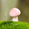 Micropaisaje de musgo, simulación creativa, fantasía, pequeños hongos, bonsái, jardinería, bricolaje, paisajismo, decoraciones, accesorios, pequeños adornos.