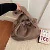 Bolsas de Peluche Otoño/Invierno para Mujer 2026 Nueva Moda Trendy Estilo Coreano Bolso Tote Versátil Gran Capacidad Bolso Peludo de Hombro Único