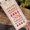 Pegatinas de Cola de Sirena de Dibujos Animados con Diamantes Pueden Decorar Juguetes para Niños y Niñas para Jugar a la Casa, Vacaciones de Verano, Viajes a la Costa Pegatinas Faciales