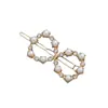 Pinzas para el Cabello de Perlas Incrustadas con Diamantes de Lujo Ligero con Múltiples Estilos, Broches en Forma de Rana, Pasadores Accesorios para Fijar Flequillo Lateral y Cabello Suelto
