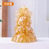 Grava de Cristal Natural Gotas de Pegamento Adornos para Árbol de Navidad Decoración de Atmósfera Navideña Transfronteriza Artesanías Adornos Venta al por Mayor
