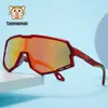 Gafas de Ciclismo para Hombre Modelo Nuevo del Fabricante, Gafas de Sol Deportivas para Exteriores de Marco Grande para Mujer, Gafas a Prueba de Viento, Gafas de Sol Coloridas al por Mayor