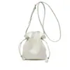 Bolsa Feminina 2026 Nova Bolsa de Celular com Cordão Nuvem Bolsa Feminina de Couro Genuíno Bolsa da Sorte Moda Versátil Bolsa Transversal de Ombro