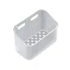 Estante de almacenamiento para cocina, caja de almacenamiento para cebollino, jengibre y ajo, cesta colgante multifuncional para baño, cesta de almacenamiento para colgar en la pared
