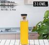 Garrafa de chá frio de 350 ml por atacado, garrafa de chá com leite de 310 ml, garrafa de suco com enzima, garrafa de vidro selada de 500 ml