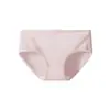 Ropa Interior para Mujer Algodón Puro 10A Zona de la Entrepierna Antibacteriana para Niñas Shorts de Triángulo Sin Costuras de Cintura Media Transpirables para Verano Sin Presión