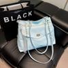 Bolso cruzado de alta gama para mujer, de gran capacidad, estilo informal, para primavera y verano 2025.