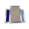 Colgante de Techo Acústico de Placa-Martillo Marco Negro de Aluminio Paneles Absorbentes de Sonido para Auditorios, Gimnasios y Canchas de Baloncesto