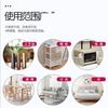 Partículas anti-colisão de silicone resistentes ao desgaste redondas anti-colisão de silicone silenciosas transparentes antiderrapantes almofada de pé dupla face pad de borracha para banqueta casa