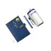 Set de caja de regalo para cuaderno, taza térmica personalizada con impresión de logo disponible, regalos personalizados para eventos de empresa, recuerdos para clientes