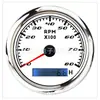 Tacómetro de puntero 85mm anti-niebla impermeable grado IP67, relación de velocidad ajustable 1-360, dedicado transfronterizo, 24V Universal