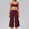 Set de Yoga Xiga para Mujer: Sujetador Deportivo de Alta Gama a Prueba de Golpes, Pantalones Ajustados de Secado Rápido de Cintura Alta de Longitud Media Conjunto de Yoga 2013