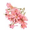 Orquídea Pequena Simulada DIY Xunpu Grampo de Cabelo Feminino Acessórios de Tiara de Flor 8,5 cm Flor de Chiffon Sapato e Chapéu Acessórios de Flor Artificial