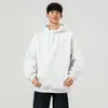 Moletom com Capuz Outono Enbu Masculino para Adolescentes, Pulôver Casual Solto, Jaqueta Unissex da Moda