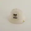 Gorro de Bebé Otoño Gorro de Pescador para Bebé Lindo Súper Lindo Ositos para Hombre y Mujer Tesoro Primavera Otoño Mes Pequeño Edad Gorro Cubeta Invierno