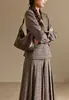 2025 Bolso Tote Nuevo de Gama Alta de Gran Capacidad Bolso de Axila para Mujer Moda Simple Versátil Bolso Cruzado para Viajes