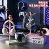Soporte para control de videojuegos con forma de rama de árbol de Mario, soporte de exhibición de accesorios para PS5/Xbox, organizador de escritorio y pieza decorativa