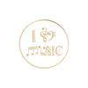 Insignia de música caricatura dulce instrumento musical pin de celda nota musical capítulo de música personalidad todo partido logo de colegio de música insignia
