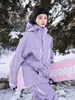 Chaqueta de Esquí Supreme 2026 para Mujer, Impermeable 3L Acolchada Profesional para Snowboard, Ajuste Holgado Estilo Americano Abrigo de Hombre, Equipo Resistente al Frío