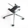 Accesorios de silla de cinco estrellas electrochapados: silla giratoria, silla de computadora, base de silla ejecutiva, armazón, chasis, charola, pistón de gas y ruedas