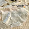 2025 Nuevos Pantalones Cortos Antibacterianos de Grado 10A con Entrepierna Extendida de Cintura Media Encaje Sexy Calzones para Mujer de Algodón Puro Triángulo