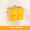 Estante de Almacenamiento Magnético, Caja de Almacenamiento para Bloques de Construcción, Pegatina Decorativa para Refrigerador, Film Transparente, Pegatina para Refrigerador, Caja de Almacenamiento Magnética para Bloques de Construcción Montada en Pared