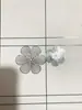 Ventas Directas de Fábrica de Piezas de Computadora de Metal en Blanco, Accesorios para Disfraces Antiguos DIY, Materiales Huecos con Forma de Flor