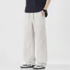Ropa para Hombre Casa de Arce / Pantalones Casuales Finos de Verano Estilo Old Money Lino Lyocell Tencel Pantalones Largos Modernos Retro Americano para Hombre