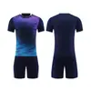 Traje de ropa de fútbol para niños estampado color degradado secado rápido camiseta deportiva ropa de entrenamiento para juegos juveniles venta al por mayor de fábrica