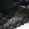Falda con escote de encaje plisado blanco y negro de 9 cm de ancho, falda decorativa para ropa, falda para muñeca, hem, fabricantes auxiliares de bricolaje