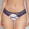 Calzones de encaje sexys para mujer de estilo europeo y americano transfronterizo, directo de fábrica, calzones de encaje transparente