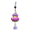 Accesorios Hanfu de Brocado de la Dinastía Song, Colgante de Bolsa de la Suerte Calabaza, Llavero para Teléfono Móvil, Colgante de Bolsita, Regalo de Vacaciones, Bolsa Aromática