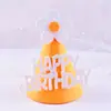 Estilo Ins Coreano Chapéu de Aniversário Criativo DIY Decoração para Bebê de Um Ano Chapéu de Festa Não Tecido Chapéu de Feltro