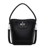 2026 Bolso de Mano para Mujer Moda Tendencia Diseño de Nicho Personalidad Casual Bolso de Hombro de Primavera Bolso Cruzado Tipo Cubo